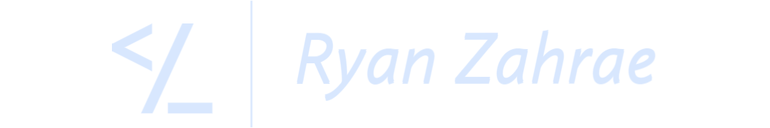 Ryan Zahrae Logo